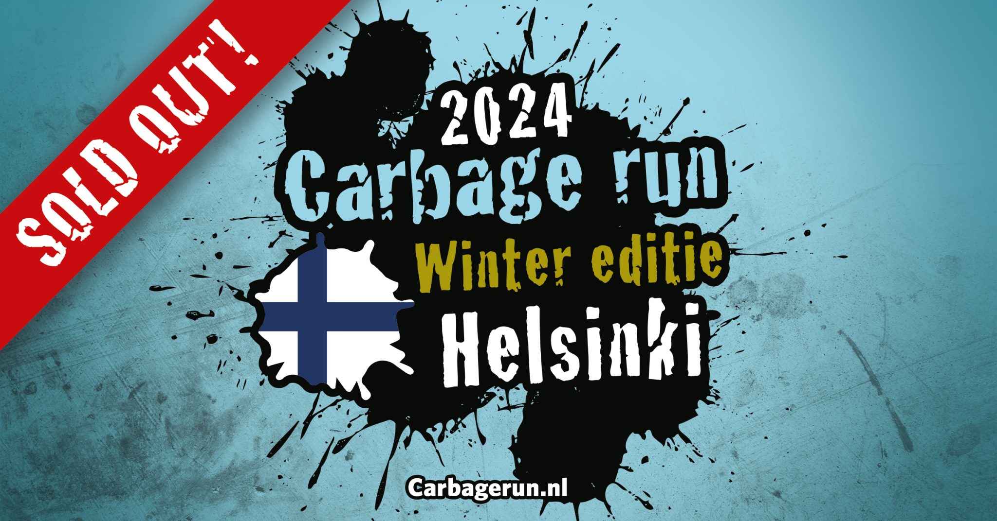 Winter editie 2024 naar Helsinki Carbage run the ultimate Road Trip