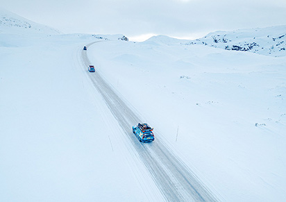Carbage run Winter editie 2025 naar Helsinki